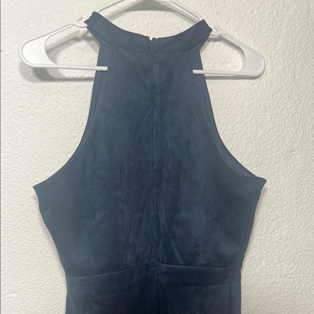 Aqua velvet  blue dress size L - Picture 6 of 7